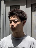 刈り上げスパイキーショート