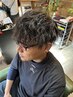 【永田幹　限定】メンズパーマ　カット込み