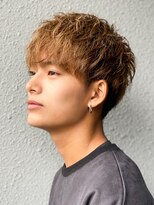 エルマーク 枚方(L-MARK)&nbsp;ツイストスパイラル波巻きパーマスパイラルパーマパーマメンズ