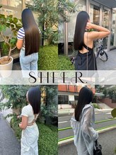 シアー(SHEER.) 髪質改善×縮毛矯正×酸性ストレート【表参道,青山,外苑前美容室
