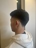 メンズカット＋デトックススパ＋シェービング