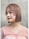 イメチェン美髪似合わせボブカット