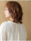 アプリコットオレンジハイライトウルフカット315X大宮20代30代