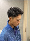刈り上げスパイキーショート無造作ピンマーマ伊勢原