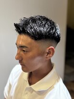 エクファフォーメン(EX-FA FOR MEN)&nbsp;サーフカール/スパイキーショート/ブルーブラック/瀬田