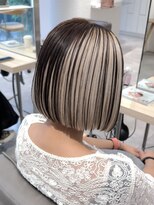 アンアミ シブヤ(Un ami shibuya)&nbsp;アンブレラカラー/ローライト/ハイトーンボブ