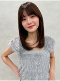 レイヤー/ネビージュ/韓国ヘア/イメチェン/縮毛矯正/中野/