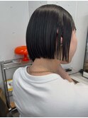 縮毛矯正ストレートボブ｜ツヤ髪×自然なまとまり