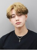 こぼれバングニュアンスフェザーショート【下北沢/men's】