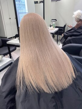 ペレ 渋谷(PELE) ミディアムヘア/デザインカラー/フェイスフレーミング/渋谷