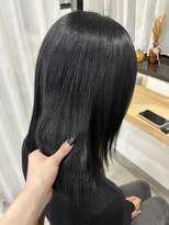 リュンヌ(Lune)&nbsp;艶感ブルーブラックカラー/艶髪/美髪/モテ髪/YU291