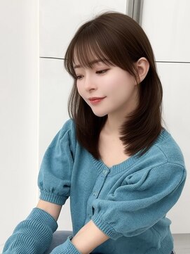 アマトウキョウスマートサロン(AMA TOKYO×Smart Salon) くびれミディ/トレンド韓国ヘア/くびれ巻き/レイヤーカット