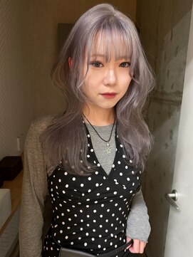 アロ 大阪梅田(alo) 【momoa】ラベンダーシルバー《ブリーチ/大阪梅田》