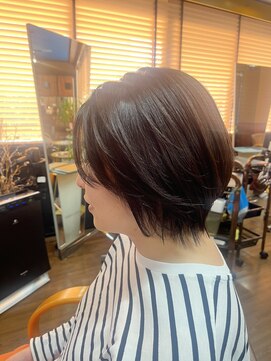 ラル ヘアデザイン(ral hair design) モノトーンショートボブ