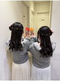 双子で可愛い！くるみちゃんヘア！
