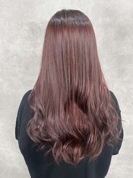 黒髪クラゲヘアーオリーブグレー小顔ココアベージュ