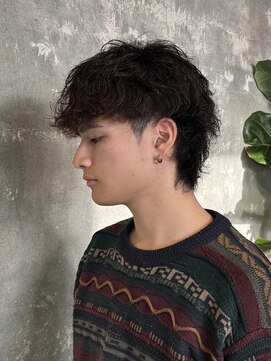 ナチュラルウェーブショート