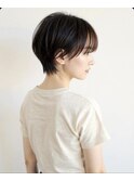 30代40代ショート白髪染めグレイカラーボブ艶栄名駅伏見丸の内