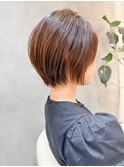 ☆顔周りカット/イメチェン/ショートボブ20代30代40代川崎125
