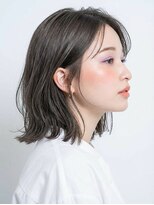 ノイ(neu)&nbsp;【静岡エリア】ダークグレージュ×外ハネニュアンスボブ