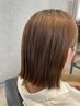 【TOMOKA担当】朝ラク切りっぱなしボブ+縮毛矯正¥13500