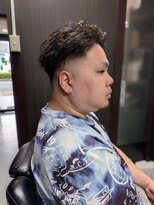 バーバーバー 都賀(BARBER-BAR)&nbsp;【大人の色気】スキンフェード×立体感スパイキーショート