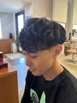 メンズカノエ 山口小郡店(Men's CANOE)&nbsp;癖毛を活かす　スペインカール風マッシュ