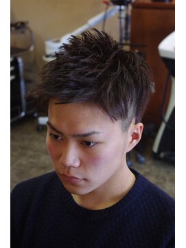 ディスパッチヘアー 甲子園店(DISPATCH HAIR) メンズスタイル×サイドパート