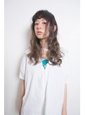 【MAULOA】　短めバング×ロングカール×グラデーション