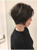 【large】フェザーバング/ハンサムショートボブ by鈴木貴仁