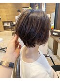 【柔らかさは毛先から☆】毛先重視の柔らかショートボブ♪