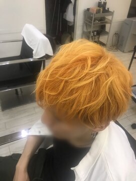 シム テンジン(hair & beaty SIM tenjin) パーマ風メンズセット