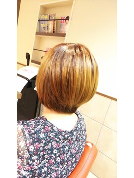 ネオリーブチノ 登戸店(Neolive cino) 髪質改善 酸熱TR ハホニコラメラメTR ボブ 美髪