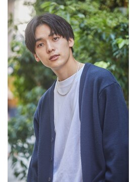 メンズサロンドットリアン(dot. lien) ナチュラルセンターパート/ニュアンスマッシュ【町田/ 町田駅】