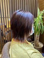 ヘアーリゾート トリップ(Hair Resort Trip)&nbsp;外はねひし形大人かわいいボブピンクラベンダー☆くびれ