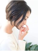 【SHARON原宿】大人可愛い前下がりショートボブ丸みショート