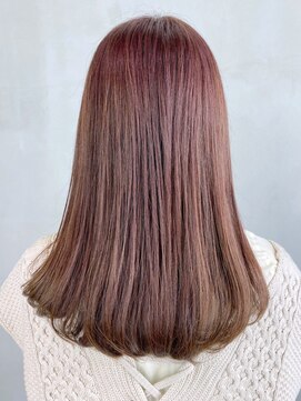 アイティー バイ アルバム 浦和店(IT by ALBUM) ピンクブラウン_ショコラベージュボブルフベビーバング_ba372661