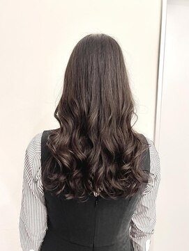 チョビー 銀座(chobii) 抜け感ヘア/イルミナ/コテ巻き風/冬カラー/ゆるふわ/韓国ヘア