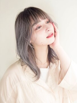 ジュール 大分(Joule) セクションカラー/ペールベージュ/透明感ボブ[大分駅]