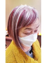 パセオ Paseo アシンメトリーカーディナルボブ