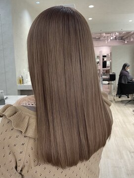 ネックス 表参道本店(nex) 【nex表参道脱白髪染め】ピンクベージュ