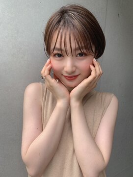 エニ 自由が丘(ENi) マチルダボブ/ピンクベージュ/インナーグレージュ[自由が丘駅]