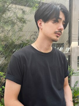 ミンクス 青山店(MINX) MINX青山店川渕 メンズヘアスタイル [ニュアンスパーマ]