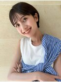 ショート/丸みショート/小顔ショート/ショートボブ/銀座有楽町
