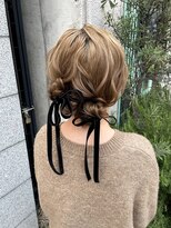 ディティカレスト(Dityca rst)&nbsp;アシンメトリーなリボンシニヨン♪