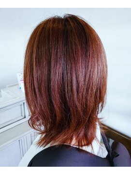 ヘアーアコット(hair acotto) ピンク系ブラウン