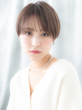 ドクターズサロン LAB 小山店 グレーベージュ小顔ツヤ髪ナチュラルマッシュn小山20代30代40代