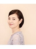 シンプルパーティボブスタイル　３０代４０代５０代　表参道