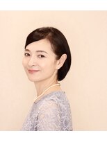 シンプルパーティボブスタイル　３０代４０代５０代　表参道