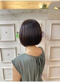 ミニボブ／ワンレンショート